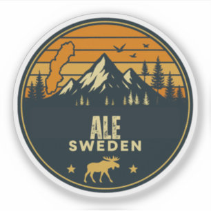 Adesivo Cerveja Ale, Suécia Sverige