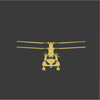 Adesivo CH47 Chinook Fly Army Vinyl Decal