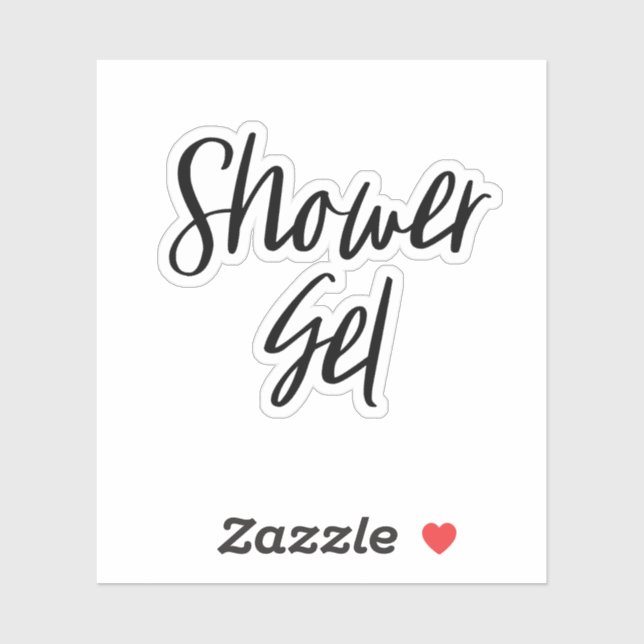 Adesivo Chá Gel Storage Sticker (Folha)