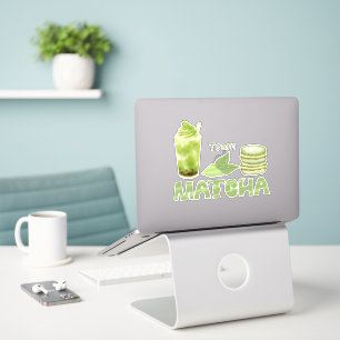 Adesivo Chá verde de Matcha, matcha