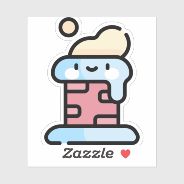 Adesivo chaminé (Folha)