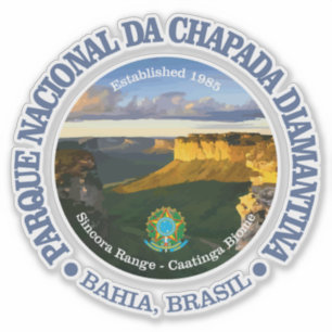 Adesivo Chapada Diamantina NP