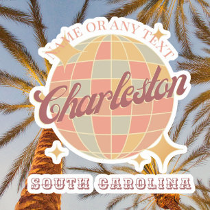 Adesivo Charleston City Carolina do Sul