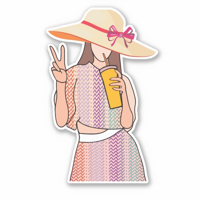 Adesivo Charli vazado (Frente)