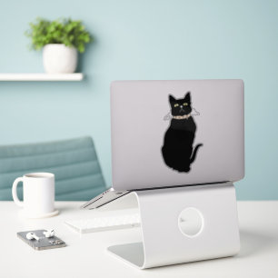 Adesivo Charme Artístico para Alugueiros de Gato - Gato Ne