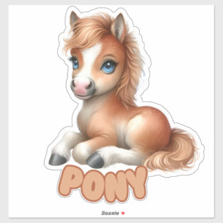 Adesivo Charming Pony - Nursery