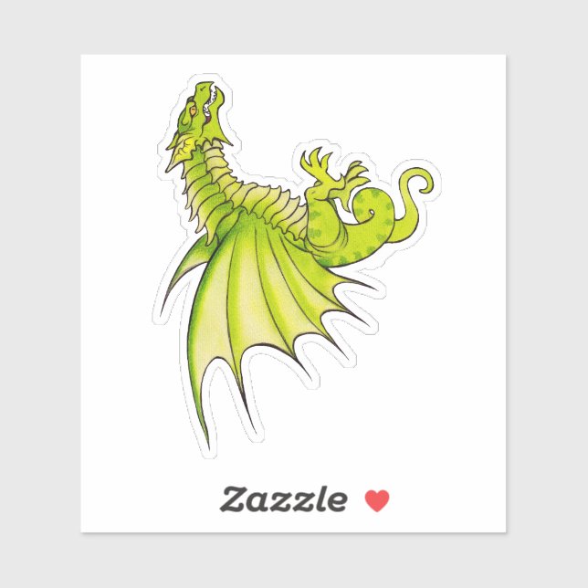 Adesivo Chartreuse Medieval Wyvern (Folha)