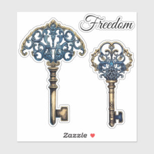 Adesivo Chaves de Liberdade