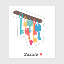 Adesivo Chaves em cores variadas