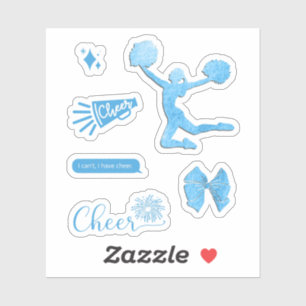 Adesivo Cheer Sticker Pack, Cheerleader