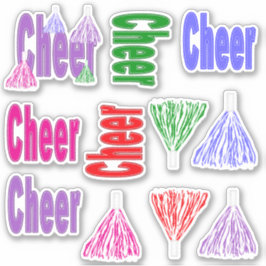 Adesivo Cheer Stickers