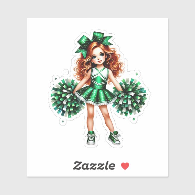 Adesivo Cheerleader (Folha)