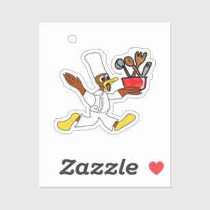 Adesivo Chef Ducky Kazoo