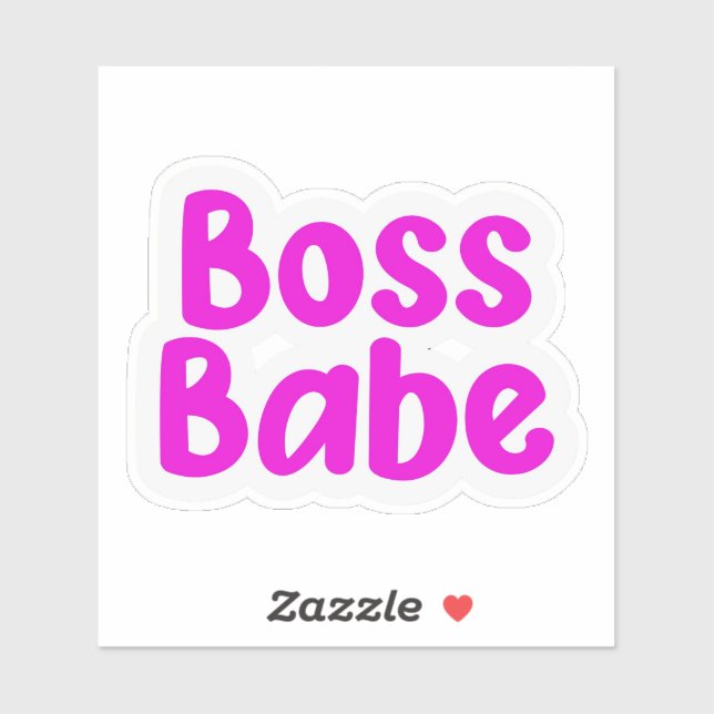 Adesivo Chefe Babe Sticker (Folha)