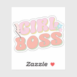 Adesivo Chefe de Garota Estética