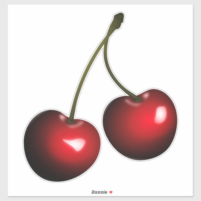 Adesivo Cherries Vinyl Stickers (Folha)