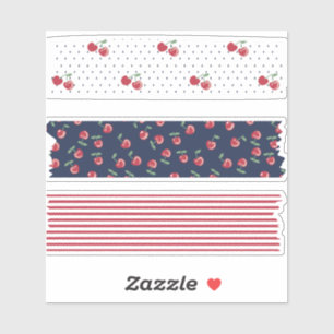Adesivo Cherry Pattern Washi Tape