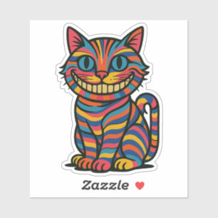 Adesivo Cheshire Smile-Cut Sticker