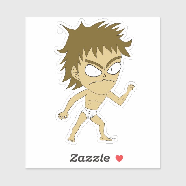 Adesivo chibi (Folha)