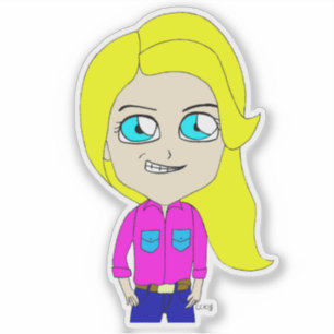 Adesivo chibi