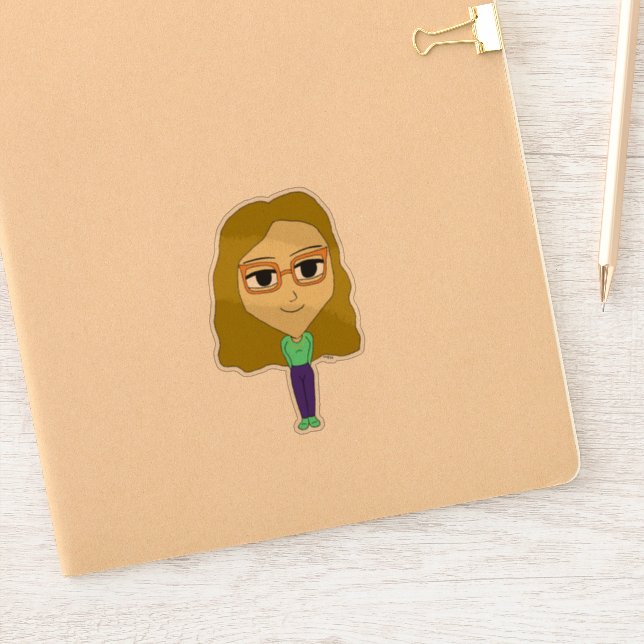 Adesivo chibi (Notebook)