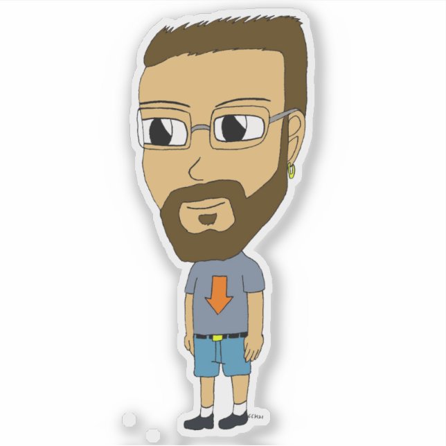 Adesivo chibi (Frente)