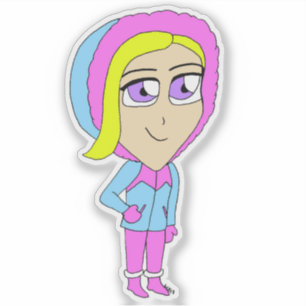 Adesivo chibi