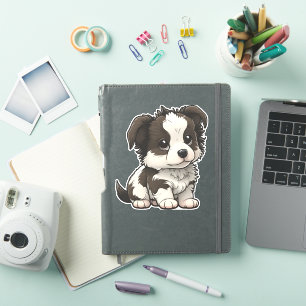 Adesivo Chibi Border Collie