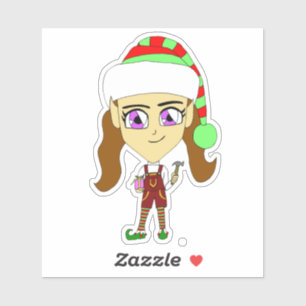 Adesivo chibi elf