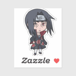 Adesivo Chibi Itachi Uchiha - Estilo Anime Sticker