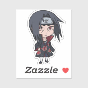 Adesivo Chibi Itachi Uchiha - Estilo Anime Sticker
