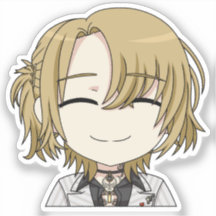 Adesivo Chibi Sorrindo de Luca Kaneshiro