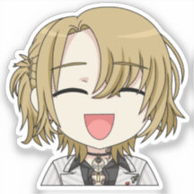 Adesivo Chibi Sorrindo de Luca Kaneshiro
