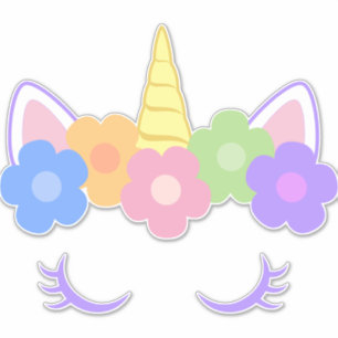Adesivo Chic Serene Unicorn Sticker