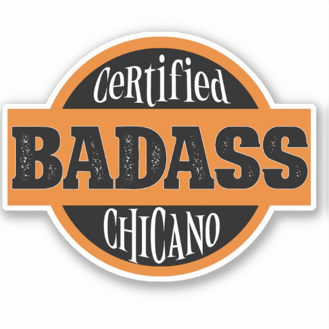 Adesivo Chicano Mau Certificado (Frente)
