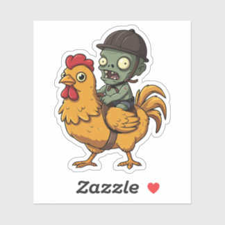 Adesivo Chicken Jockey