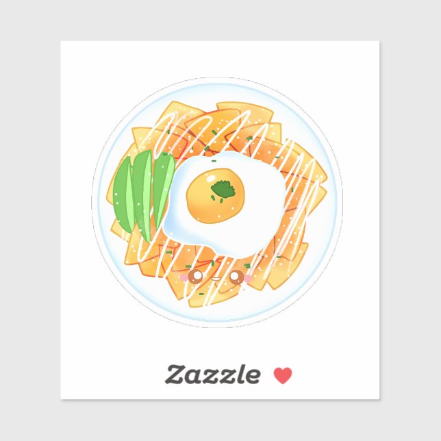 Adesivo Chilaquiles Vermelhos (Folha)