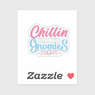 Adesivo Chillin com os meus fantasmas