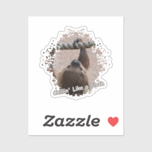 Adesivo Chillin' Like a Sloth