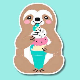 Adesivo Chillin' Sloth Watersafe