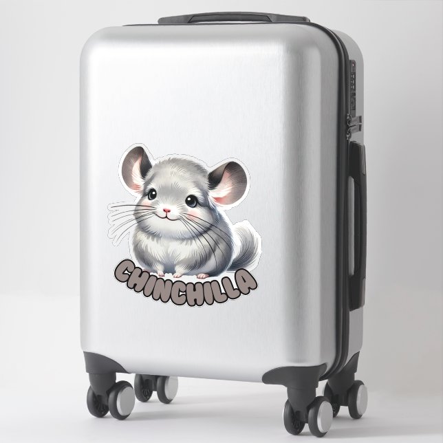 ADESIVO CHINCHILLA - NURSERY STICKER (Mala)