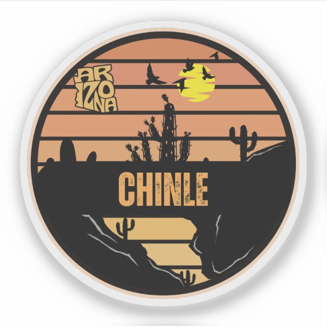 Adesivo Chinle, Arizona (Frente)