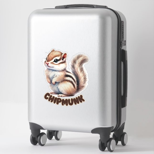 ADESIVO CHIPMUNK - NURSERY STICKER (Mala)