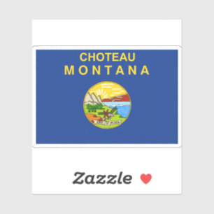 Adesivo Choteau Montana