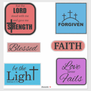 Adesivo Christian Sticker Pack