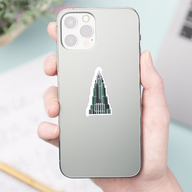 Adesivo Chrysler Building Art Deco Sticker (Telefone)