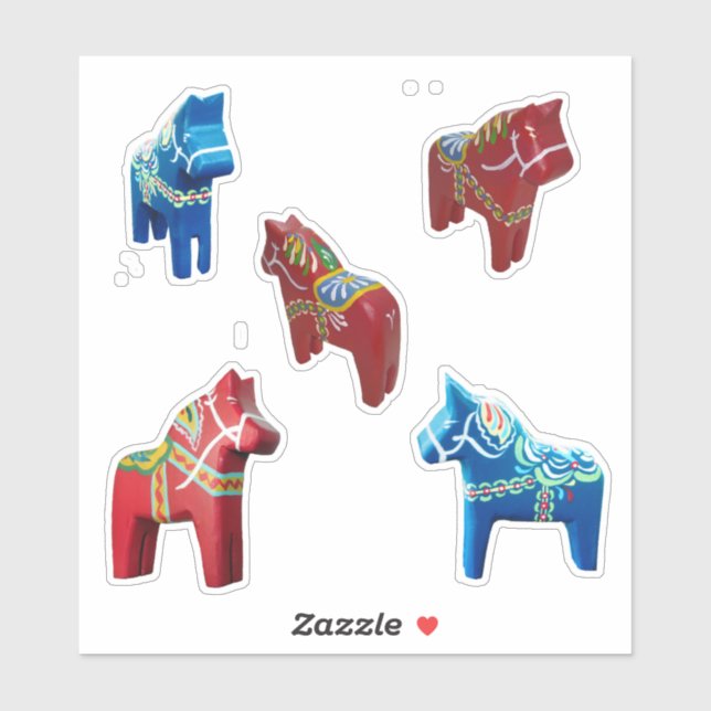 Adesivo Chunky Dala Horses (Folha)