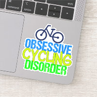 Ciclista Obsessivo Engraçado