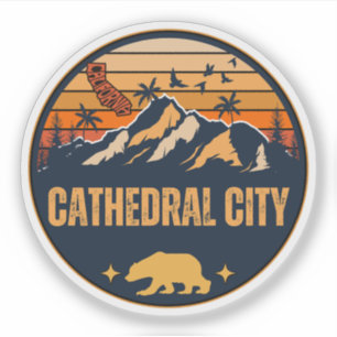 Adesivo Cidade da Catedral, Califórnia