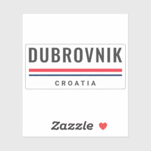 Adesivo Cidade de Dubrovnik Croácia